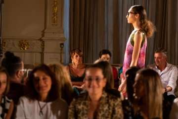 El espíritu heroico de las mujeres, protagonista de los diseños de la 2Âª jornada de GC Colección Bridal (Foto TA)